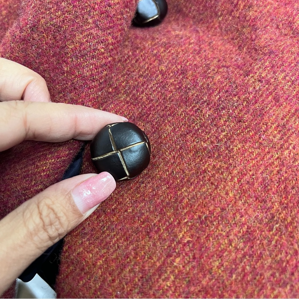 Talbots Rust Tweed Blazer Jacket - Picture 8 of 16